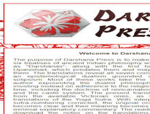 Tablet Screenshot of darshanapress.com